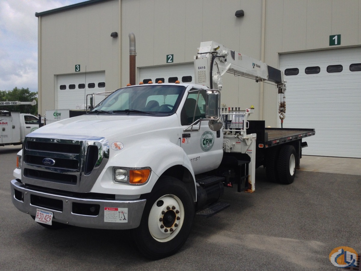 Sold 2011 Tadano TM1052 on Ford F750 Crane in Oxford